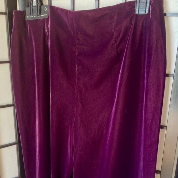 Purple Velvet Pants - Picture 7 of 7